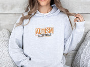 Autism Acceptance Graffiti Hoodie-Neurodiversity, ADHD & Autism Awareness & Acceptance Hoodie by Daily Bloom