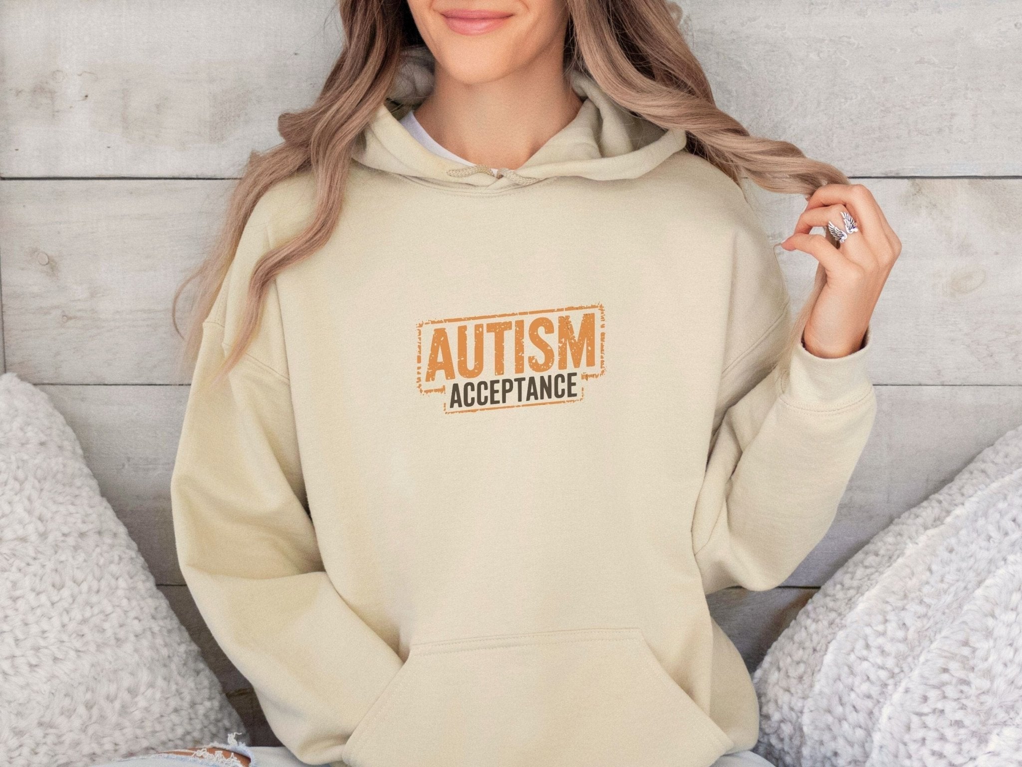 Autism Hoodie - Autism Acceptance Graffiti Hoodie - Daily Bloom