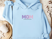 Autism Acceptance Mom Gradient Hoodie-Light Blue-Neurodiversity, ADHD & Autism Awareness & Acceptance Hoodie by Daily Bloom