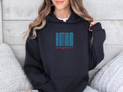 Autism Acceptance Retro Blue Hoodie-Neurodiversity, ADHD & Autism Awareness & Acceptance Hoodie by Daily Bloom