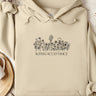 Autism Hoodie - Autism Acceptance Wildflowers Outline Hoodie - Daily Bloom
