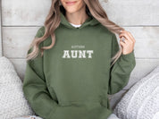 Autism Aunt Hoodie - Collegiate Edition-Neurodiversity, ADHD & Autism Awareness & Acceptance Hoodie by Daily Bloom