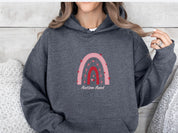 Autism Aunt Rainbow Hoodie-Neurodiversity, ADHD & Autism Awareness & Acceptance Hoodie by Daily Bloom