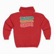 Autism Hoodie By Daily Bloom Autism Awareness 2025 - Celebrate Minds of All Kinds Zip Up Hoodie