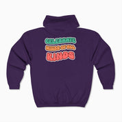 Autism Hoodie By Daily Bloom Autism Awareness 2025 - Celebrate Minds of All Kinds Zip Up Hoodie