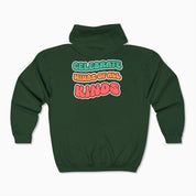 Autism Hoodie By Daily Bloom Autism Awareness 2025 - Celebrate Minds of All Kinds Zip Up Hoodie