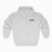 Autism Hoodie By Daily Bloom Autism Awareness 2025 - Celebrate Minds of All Kinds Zip Up Hoodie Ash / S