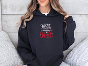Be Kind Love Hearts Hoodie-Neurodiversity, ADHD & Autism Awareness & Acceptance Hoodie by Daily Bloom