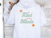 Be Kind to All Minds Hoodie-Neurodiversity, ADHD & Autism Awareness & Acceptance Hoodie by Daily Bloom