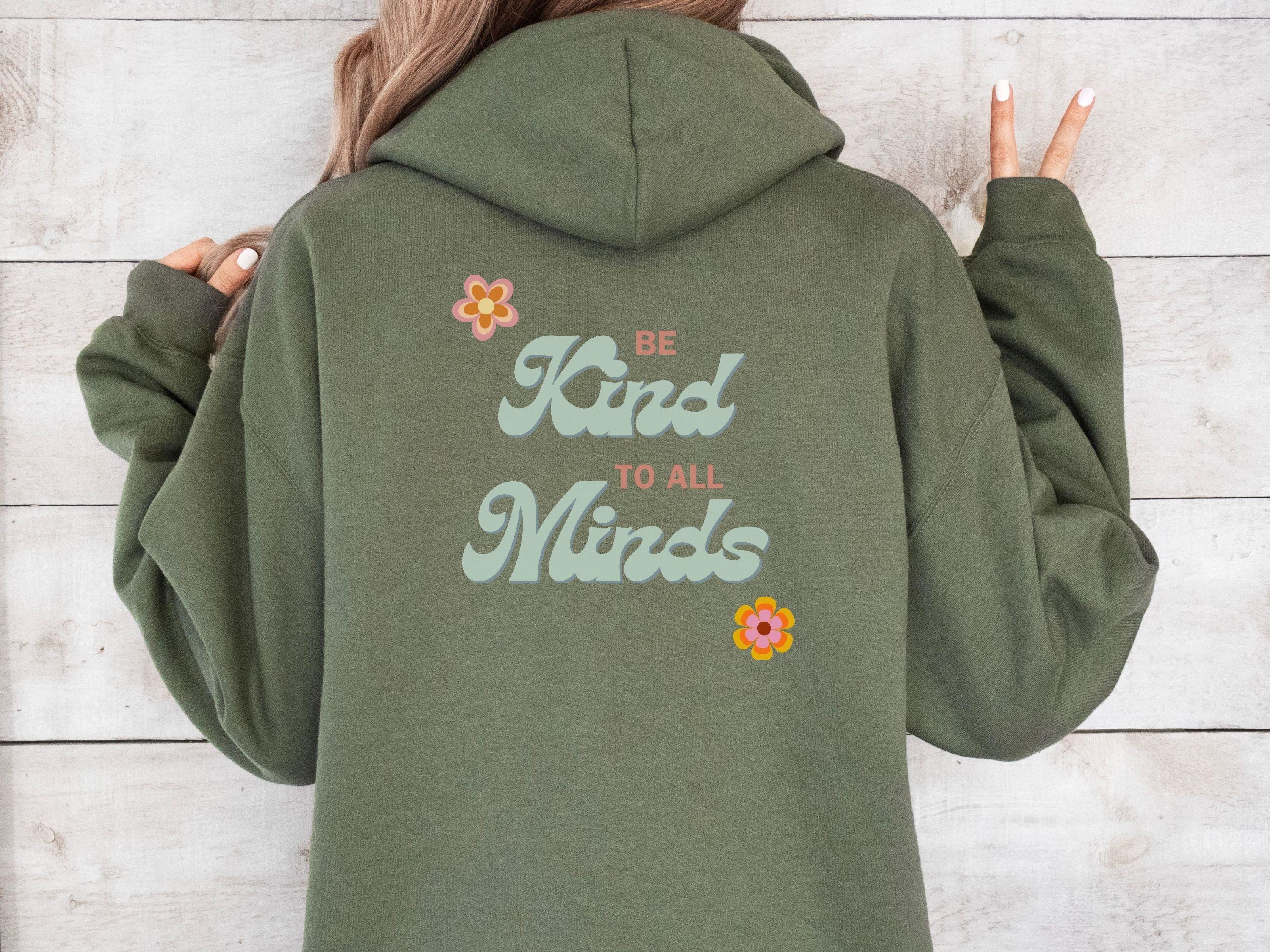 Be Kind to All Minds Hoodie-Neurodiversity, ADHD & Autism Awareness & Acceptance Hoodie by Daily Bloom