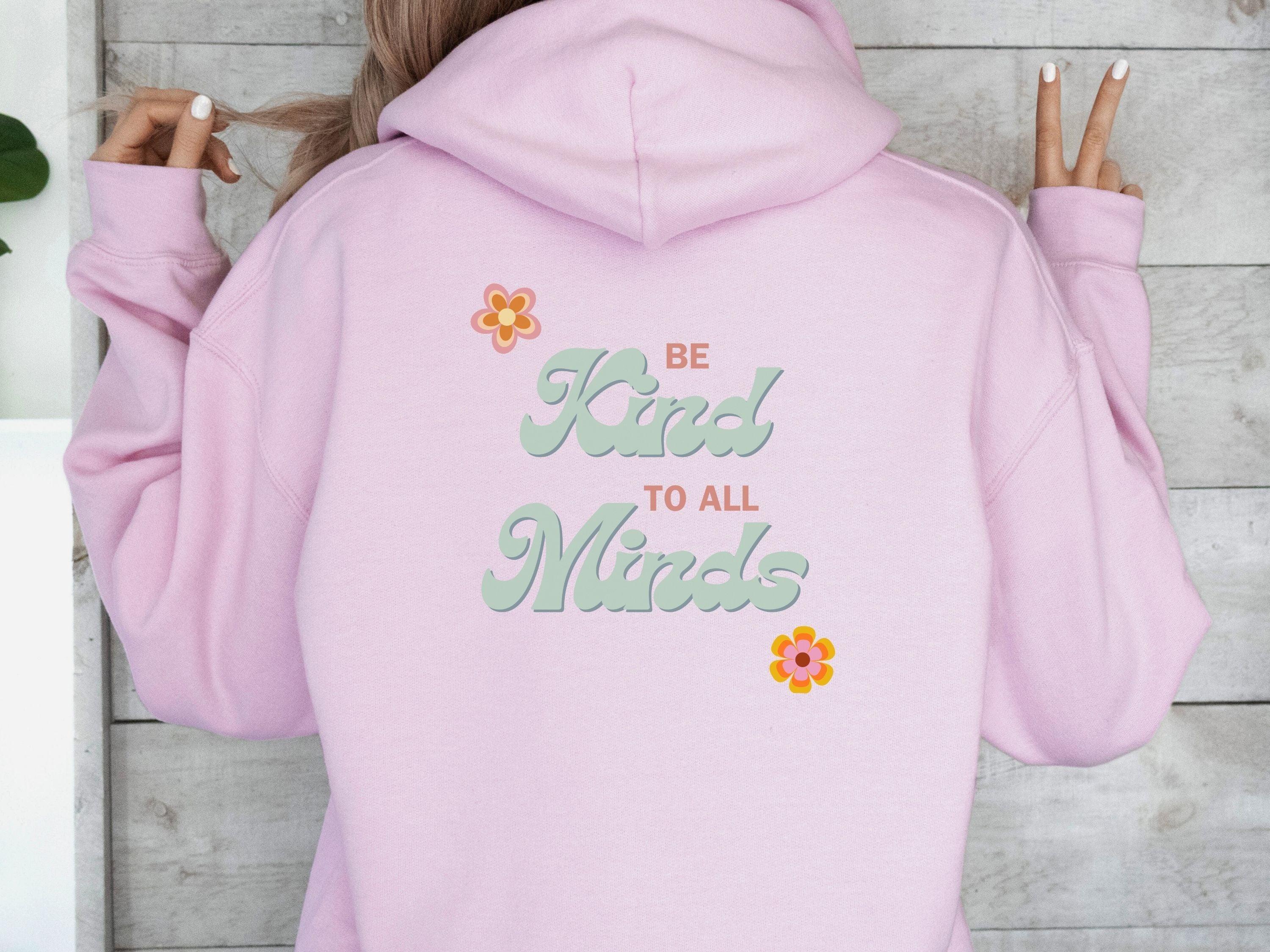 Be Kind to All Minds Hoodie-Neurodiversity, ADHD & Autism Awareness & Acceptance Hoodie by Daily Bloom