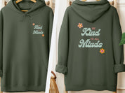 Be Kind to All Minds Hoodie-Military Green-Neurodiversity, ADHD & Autism Awareness & Acceptance Hoodie by Daily Bloom