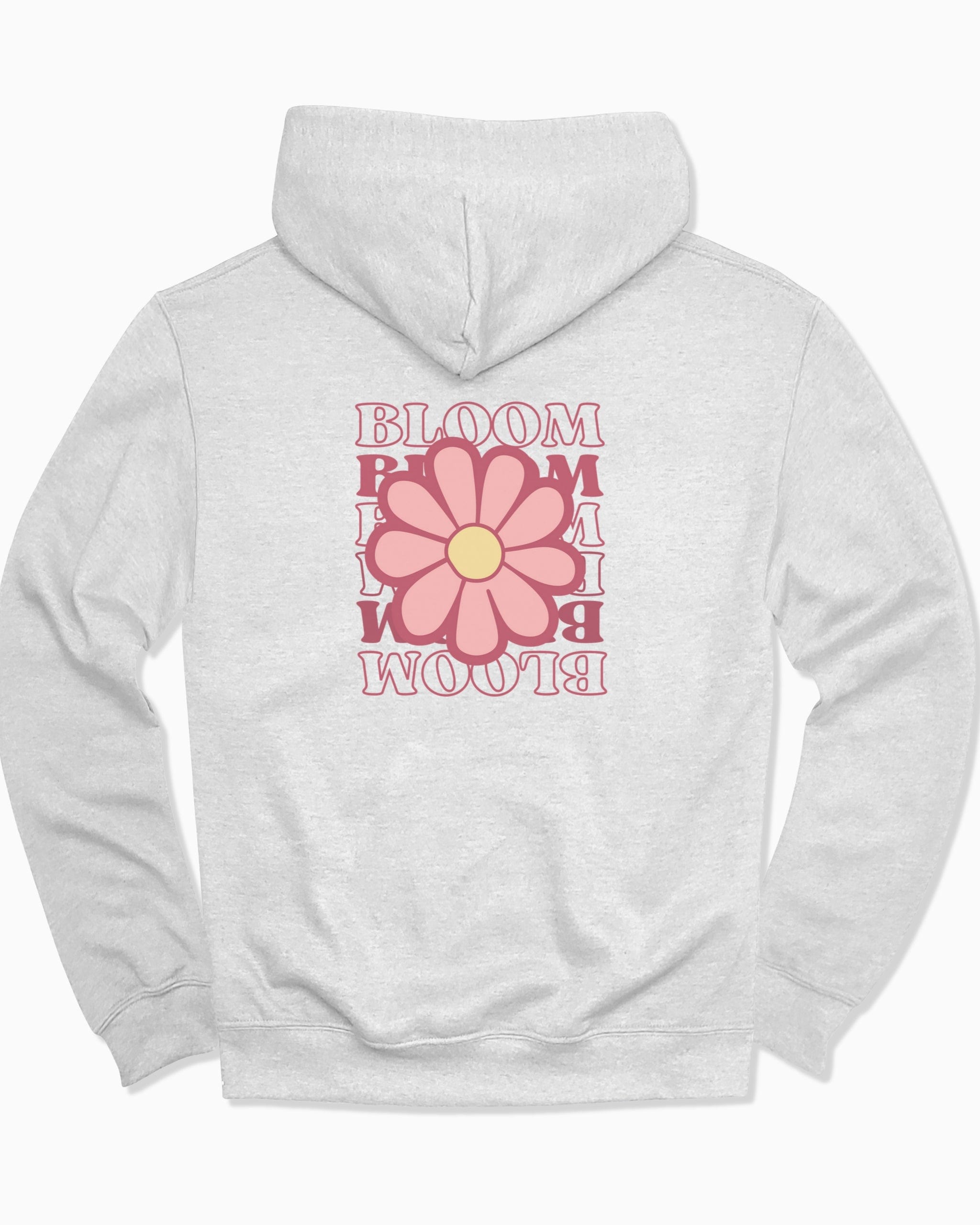 Bloom Daisy Hoodie-Ash-Neurodiversity, ADHD & Autism Awareness & Acceptance Hoodie by Daily Bloom