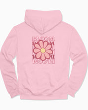 Bloom Daisy Hoodie-Light Pink-Neurodiversity, ADHD & Autism Awareness & Acceptance Hoodie by Daily Bloom