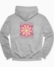 Bloom Daisy Hoodie-Sport Grey-Neurodiversity, ADHD & Autism Awareness & Acceptance Hoodie by Daily Bloom