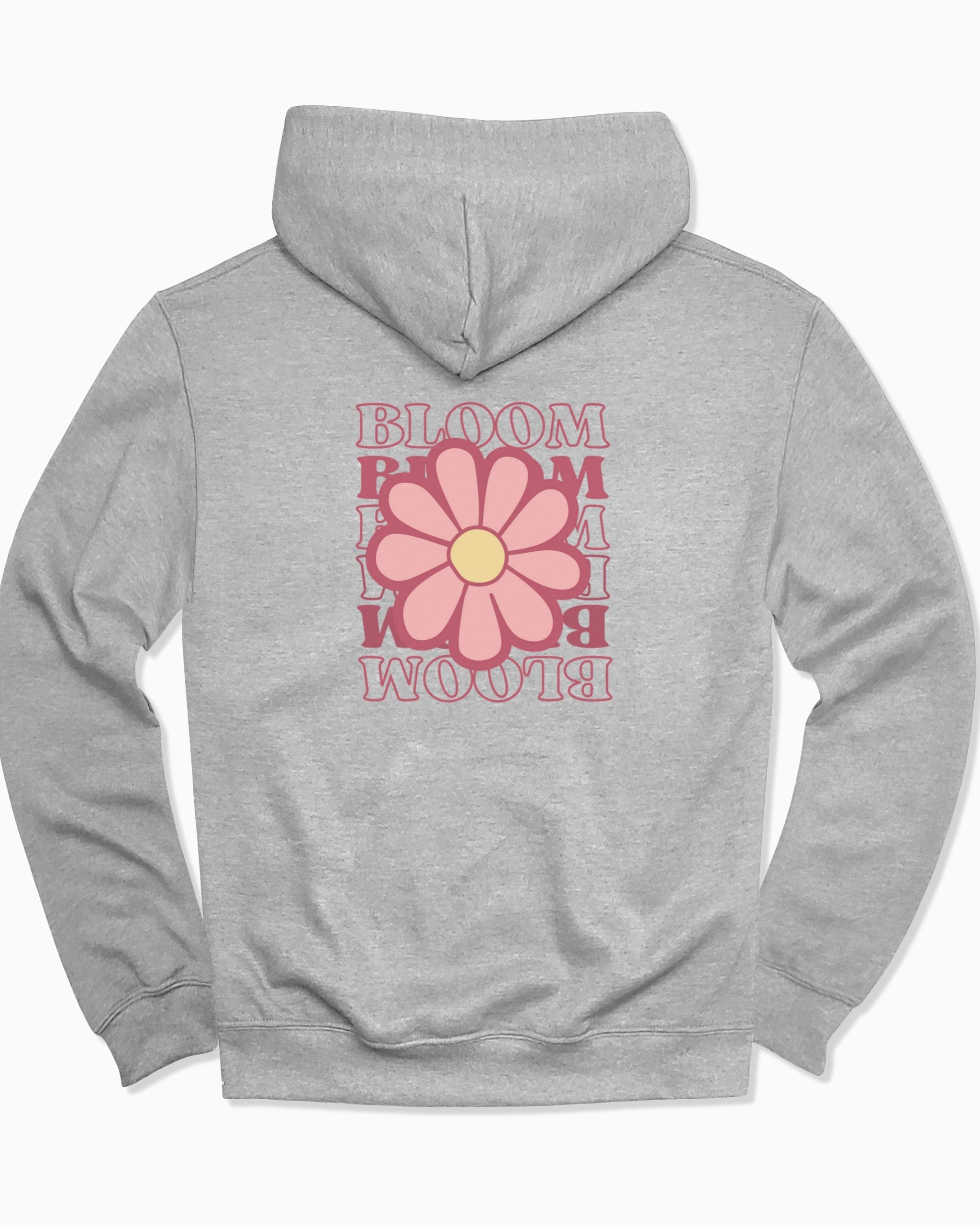 Bloom Daisy Hoodie-Sport Grey-Neurodiversity, ADHD & Autism Awareness & Acceptance Hoodie by Daily Bloom