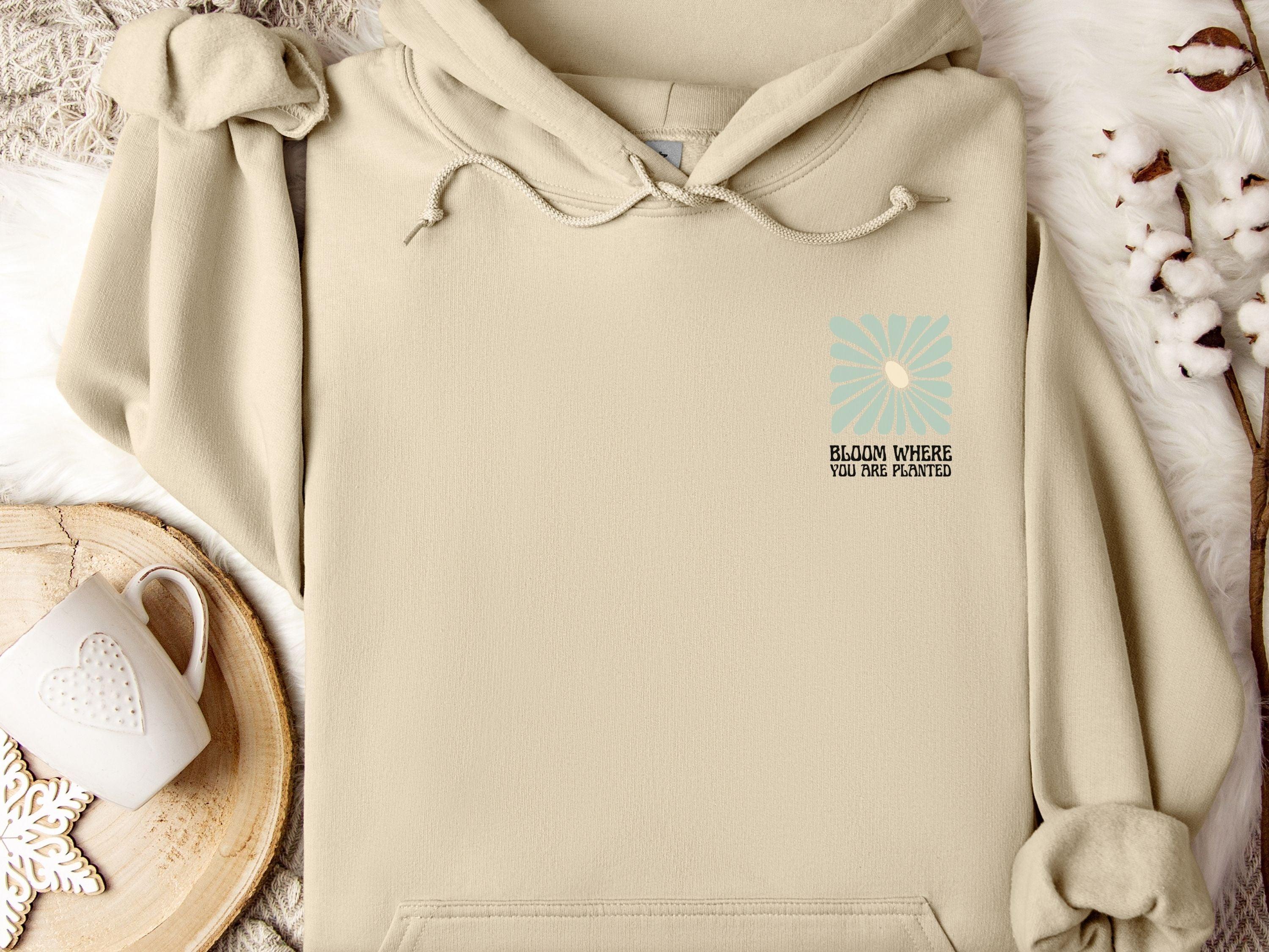 Bloom Where You Are Planted Hoodie-Neurodiversity, ADHD & Autism Awareness & Acceptance Hoodie by Daily Bloom