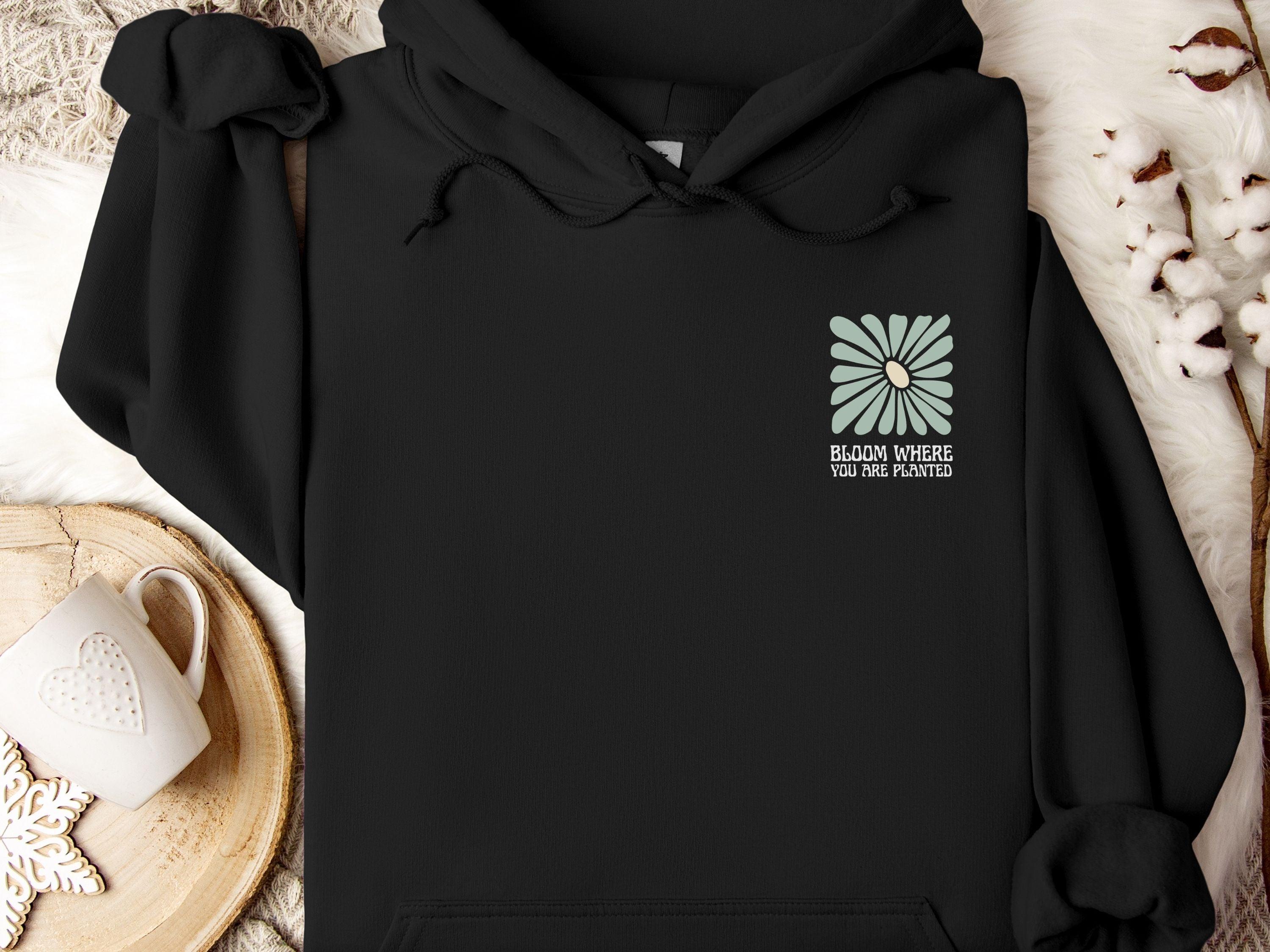 Bloom Where You Are Planted Hoodie-Neurodiversity, ADHD & Autism Awareness & Acceptance Hoodie by Daily Bloom