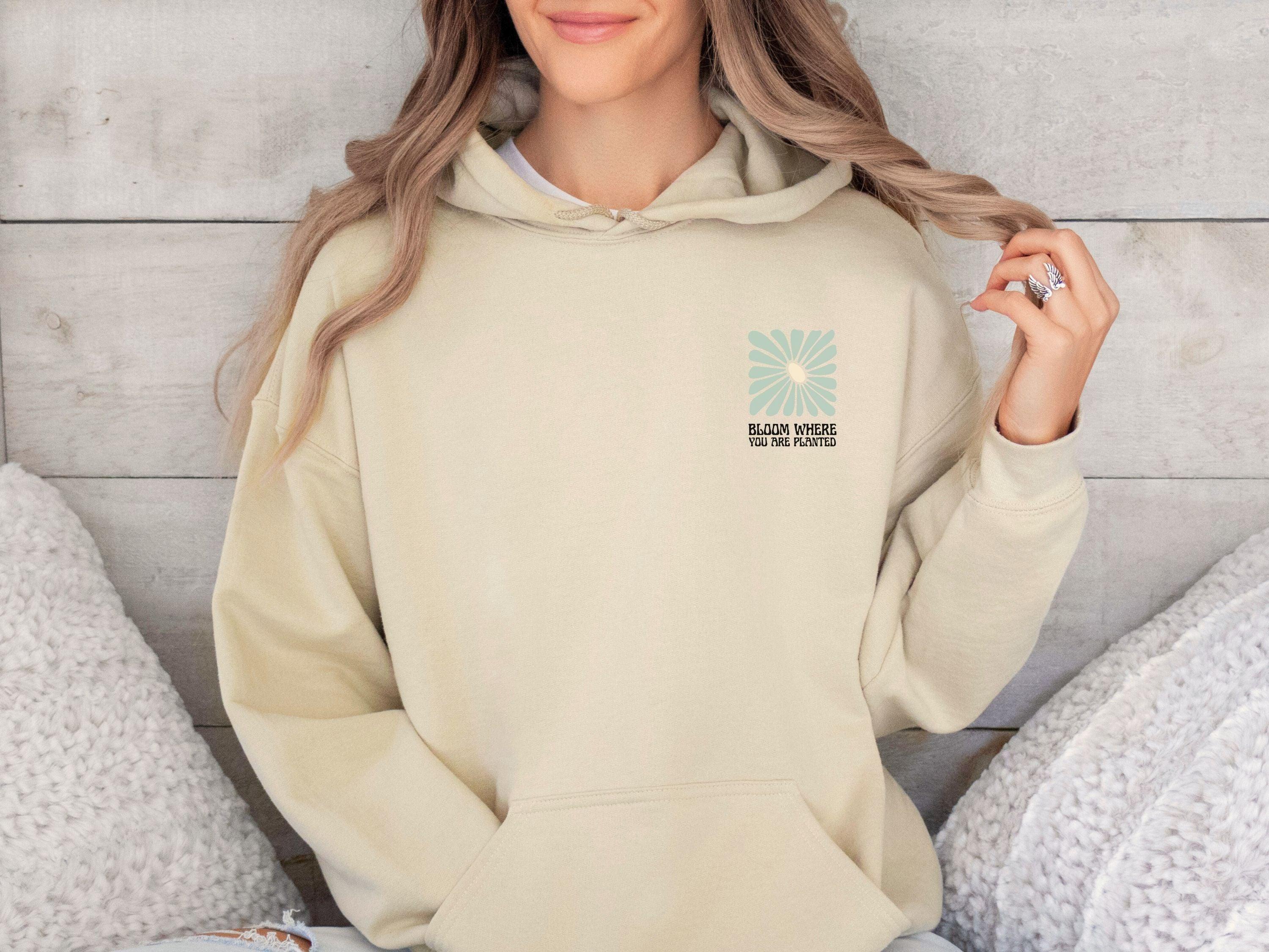 Bloom Where You Are Planted Hoodie-Neurodiversity, ADHD & Autism Awareness & Acceptance Hoodie by Daily Bloom