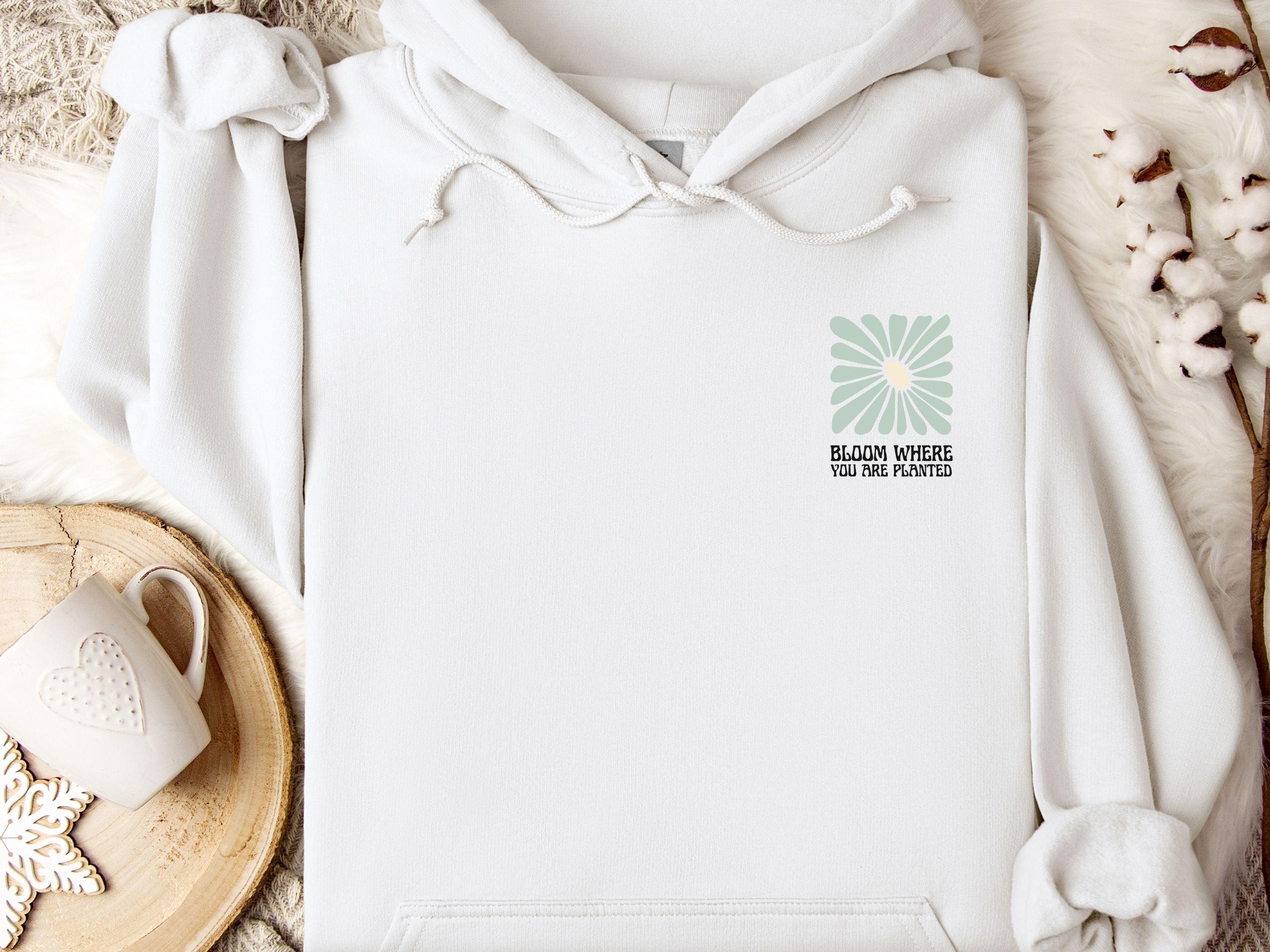 Bloom Where You Are Planted Hoodie-Neurodiversity, ADHD & Autism Awareness & Acceptance Hoodie by Daily Bloom