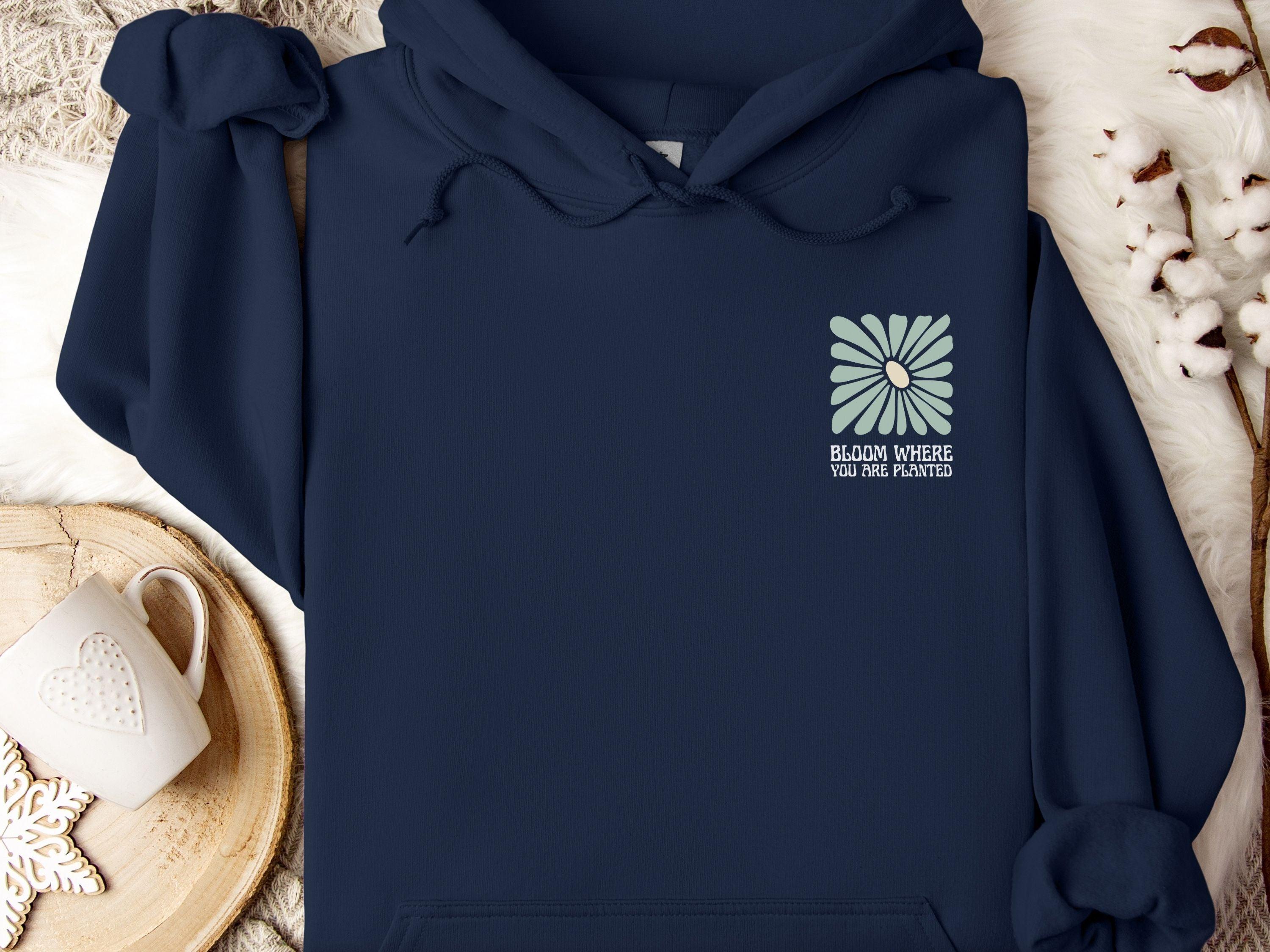 Bloom Where You Are Planted Hoodie-Neurodiversity, ADHD & Autism Awareness & Acceptance Hoodie by Daily Bloom