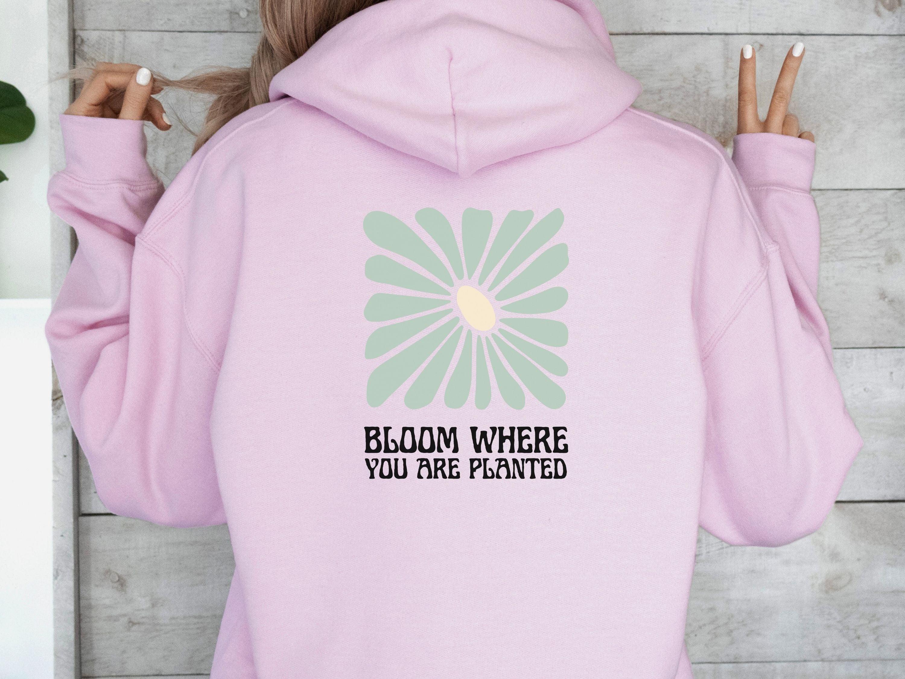 Bloom Where You Are Planted Hoodie-Neurodiversity, ADHD & Autism Awareness & Acceptance Hoodie by Daily Bloom