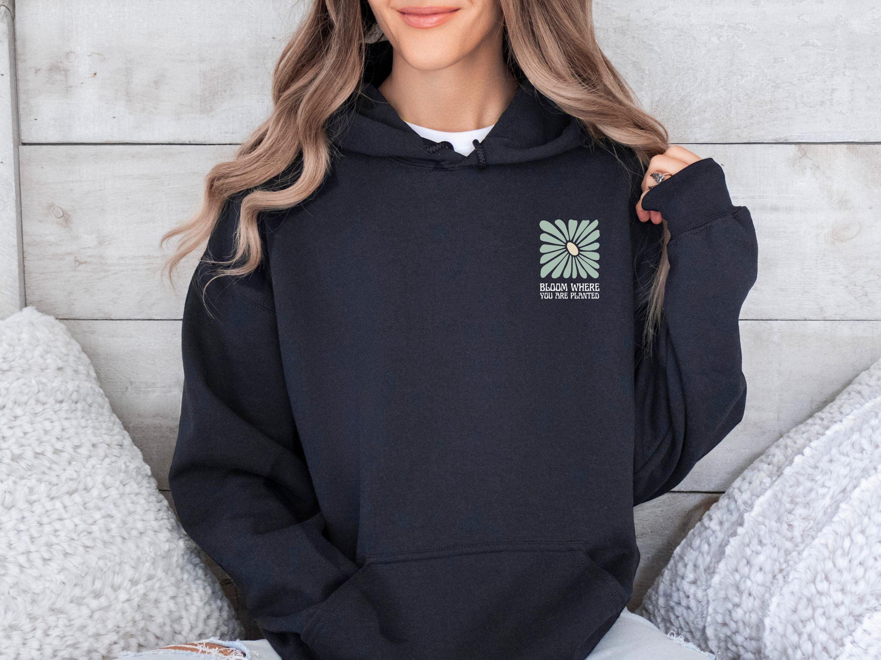Bloom Where You Are Planted Hoodie-Neurodiversity, ADHD & Autism Awareness & Acceptance Hoodie by Daily Bloom