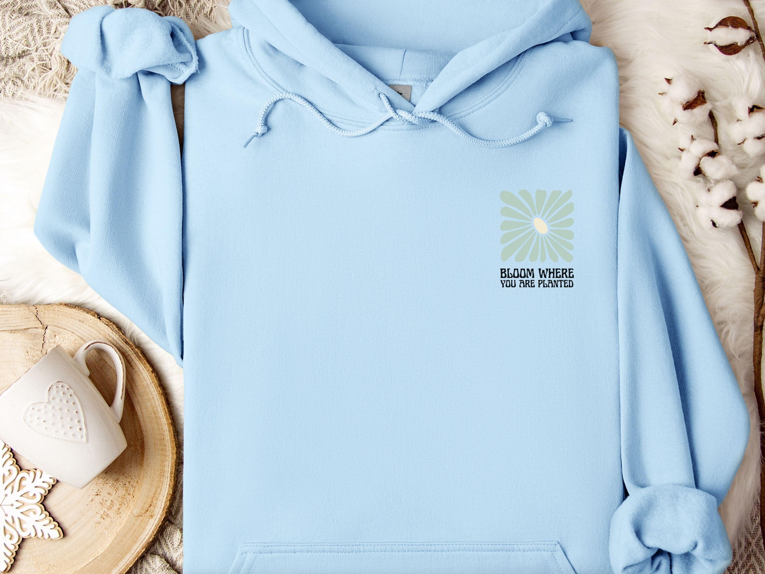 Bloom Where You Are Planted Hoodie-Neurodiversity, ADHD & Autism Awareness & Acceptance Hoodie by Daily Bloom