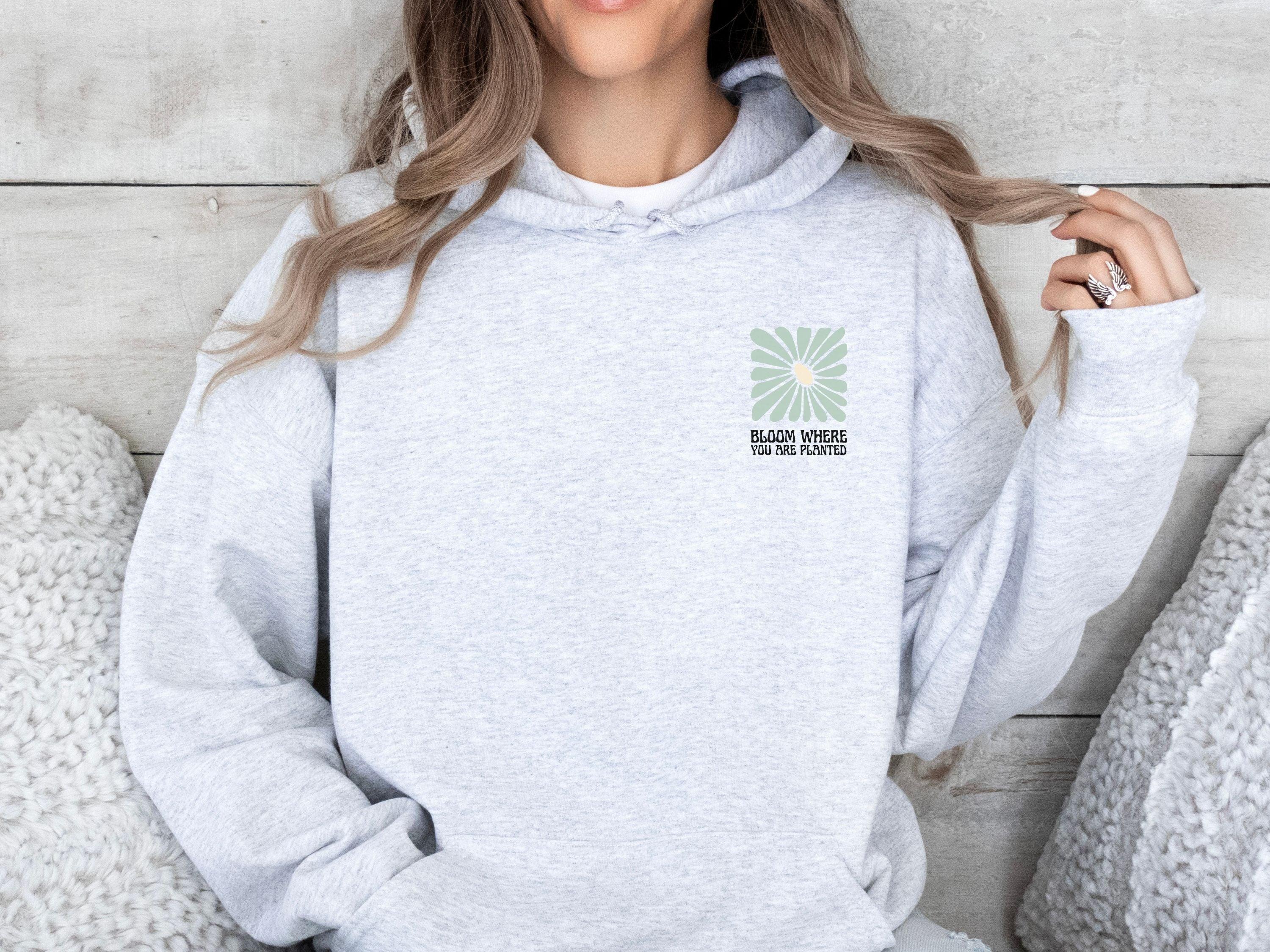 Bloom Where You Are Planted Hoodie-Neurodiversity, ADHD & Autism Awareness & Acceptance Hoodie by Daily Bloom