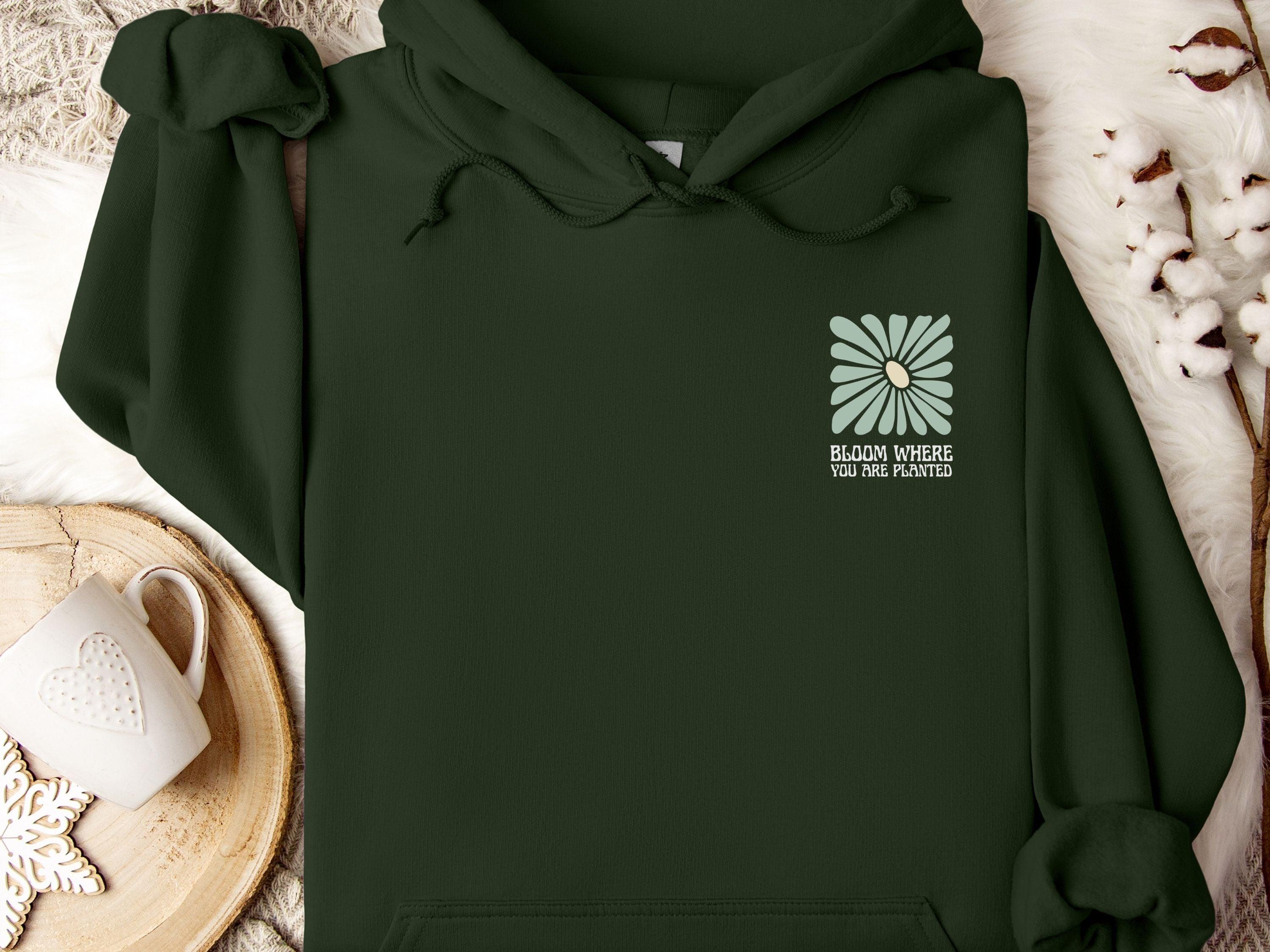 Bloom Where You Are Planted Hoodie-Neurodiversity, ADHD & Autism Awareness & Acceptance Hoodie by Daily Bloom