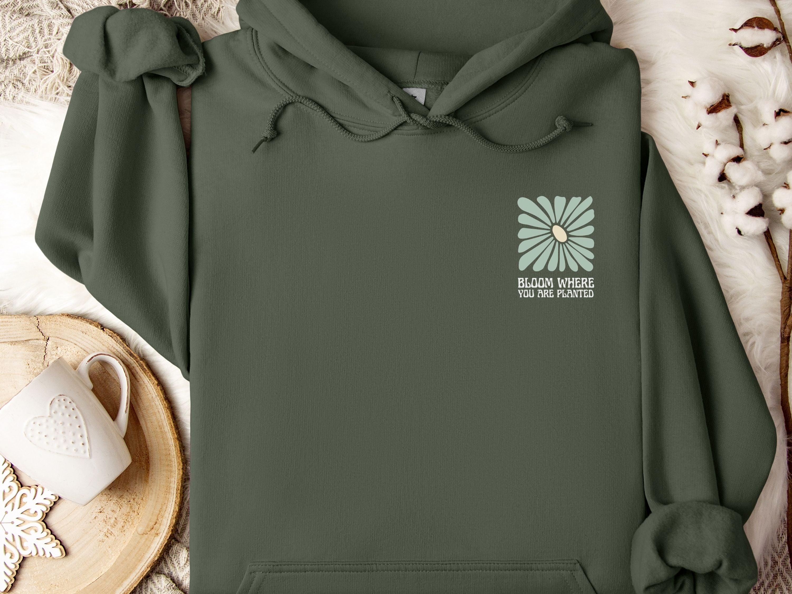 Bloom Where You Are Planted Hoodie-Neurodiversity, ADHD & Autism Awareness & Acceptance Hoodie by Daily Bloom