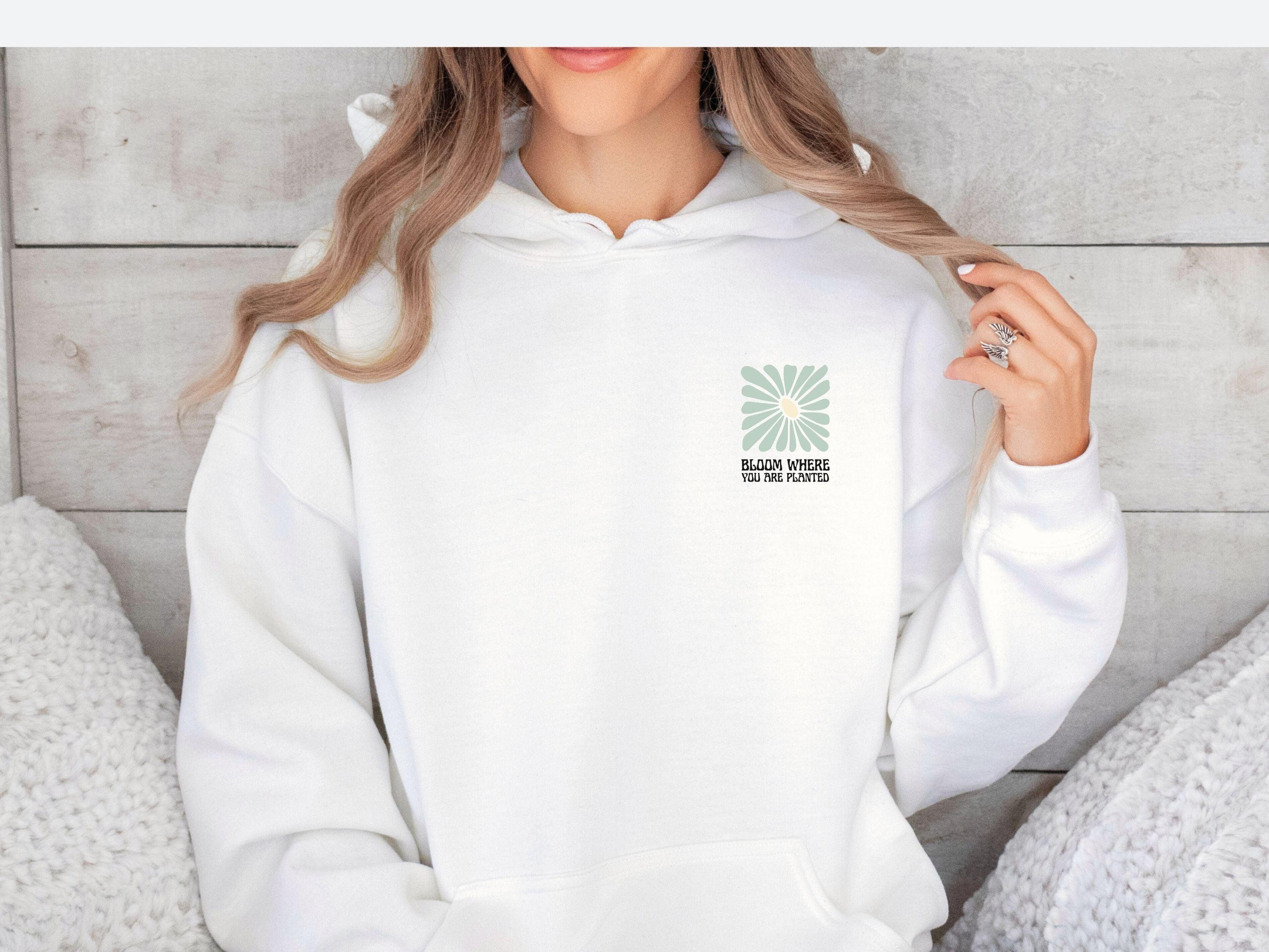 Bloom Where You Are Planted Hoodie-Neurodiversity, ADHD & Autism Awareness & Acceptance Hoodie by Daily Bloom