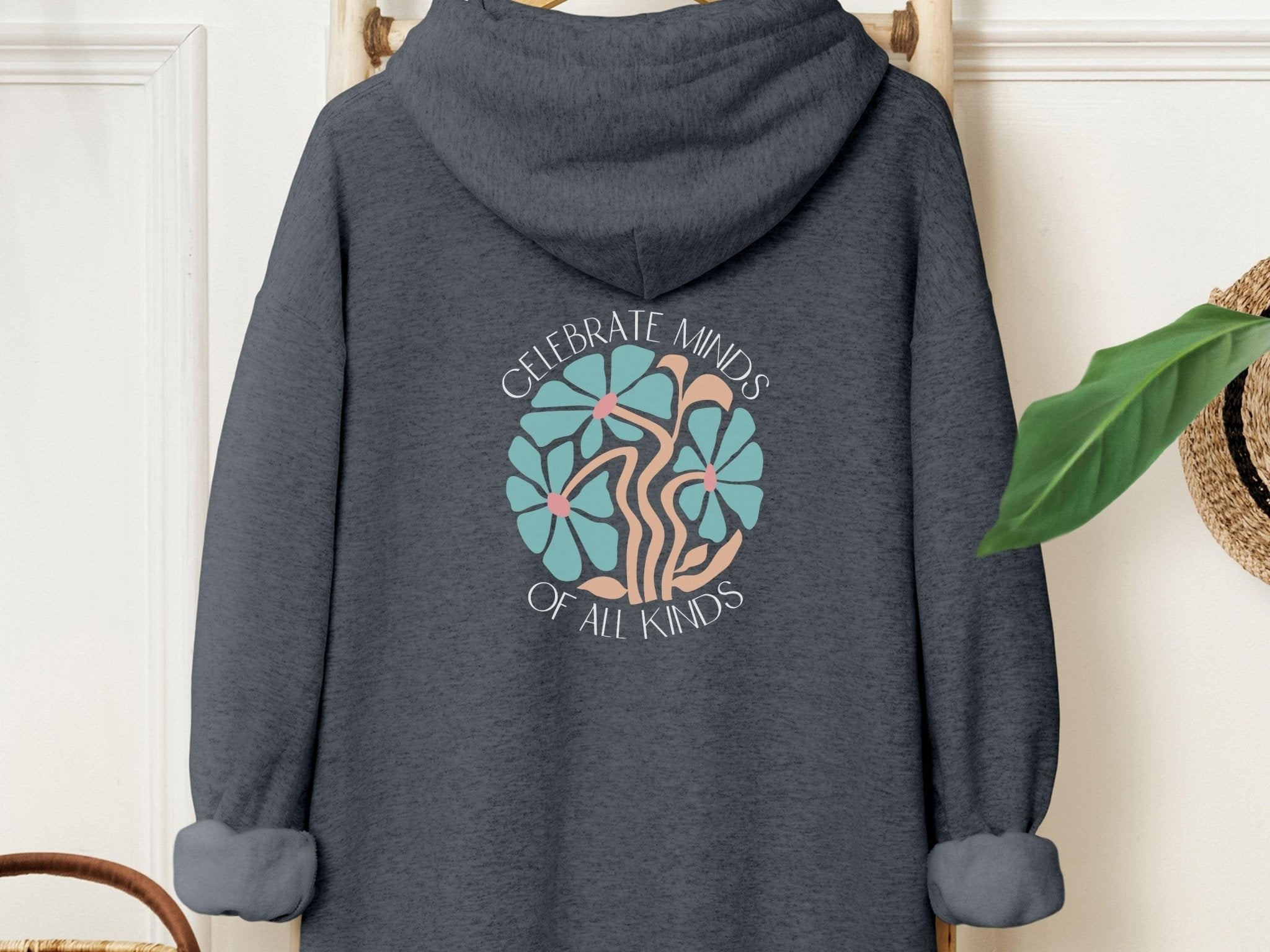 Autism Hoodie - Celebrate Minds of All Kinds Hoodie - Daily Bloom