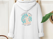 Celebrate Minds of All Kinds Hoodie-White-Neurodiversity, ADHD & Autism Awareness & Acceptance Hoodie by Daily Bloom