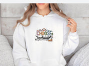 Choose Inclusion Hoodie-Neurodiversity, ADHD & Autism Awareness & Acceptance Hoodie by Daily Bloom