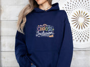 Choose Inclusion Hoodie-Neurodiversity, ADHD & Autism Awareness & Acceptance Hoodie by Daily Bloom