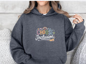 Choose Inclusion Hoodie-Neurodiversity, ADHD & Autism Awareness & Acceptance Hoodie by Daily Bloom