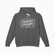 Autism Hoodie By Daily Bloom Classroom Wrangler Comfort Colors Lightweight Hoodie Pepper / S