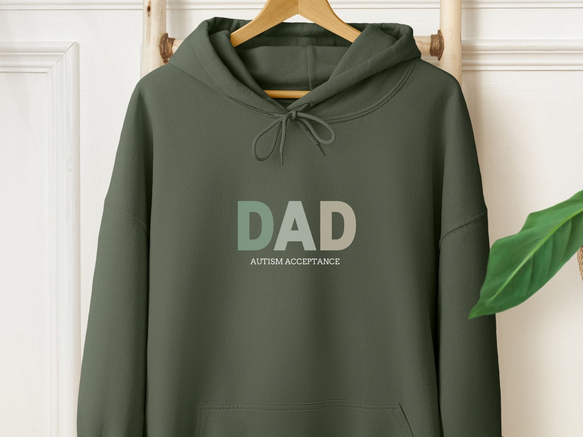 Autism Hoodie - Dad Gradient Men's Hoodie - Daily Bloom