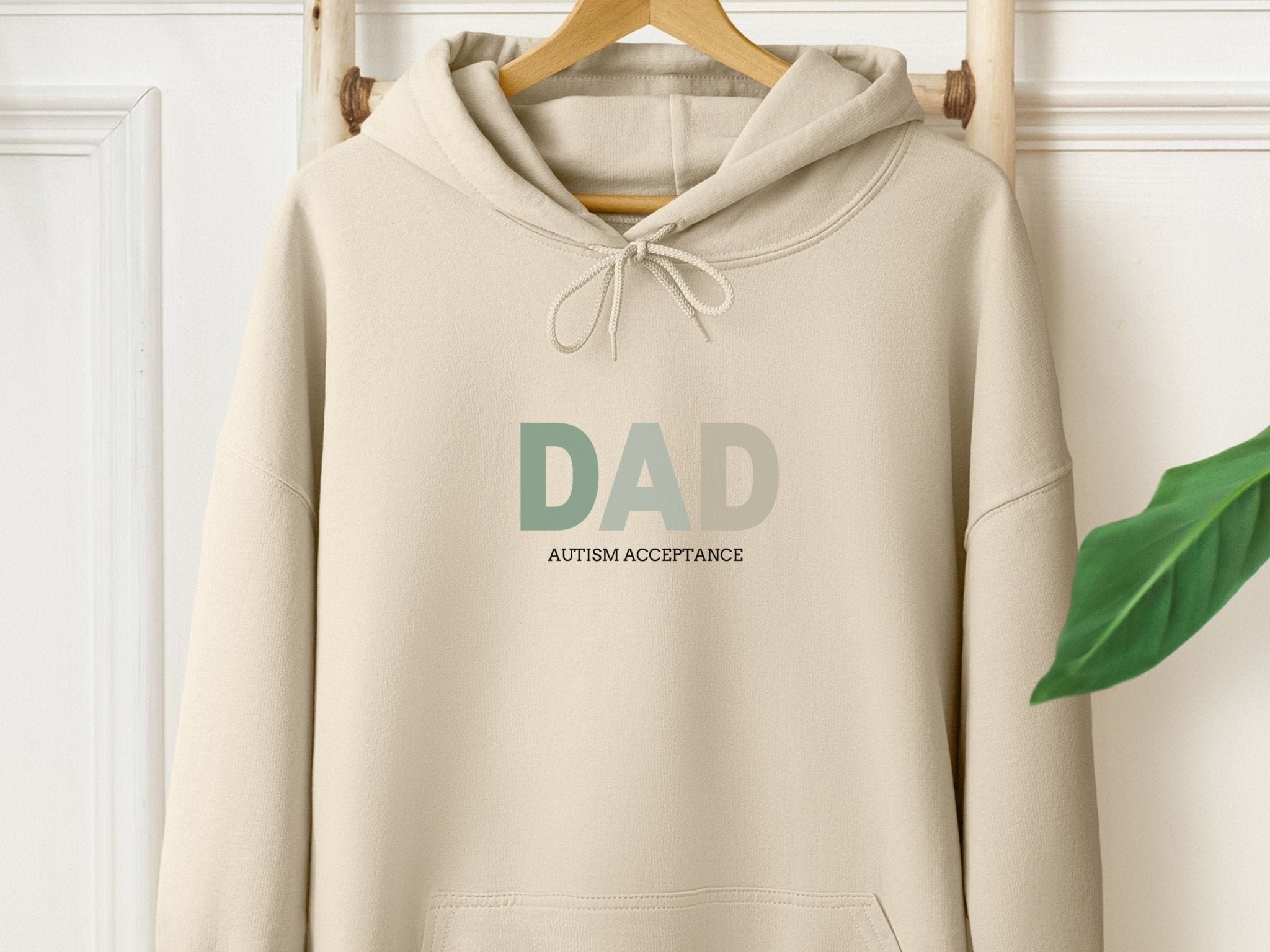 Autism Hoodie - Dad Gradient Men's Hoodie - Daily Bloom