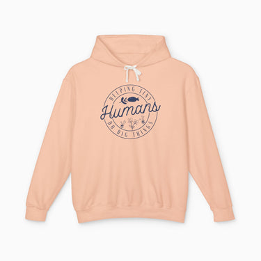 Autism Hoodie - Helping Tiny Humans Do Big Things Comfort Colors Lightweight Hoodie - Daily Bloom