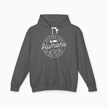 Autism Hoodie - Helping Tiny Humans Do Big Things Comfort Colors Lightweight Hoodie - Daily Bloom