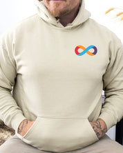 I Love Someone With Autism Hoodie-Neurodiversity, ADHD & Autism Awareness & Acceptance Hoodie by Daily Bloom
