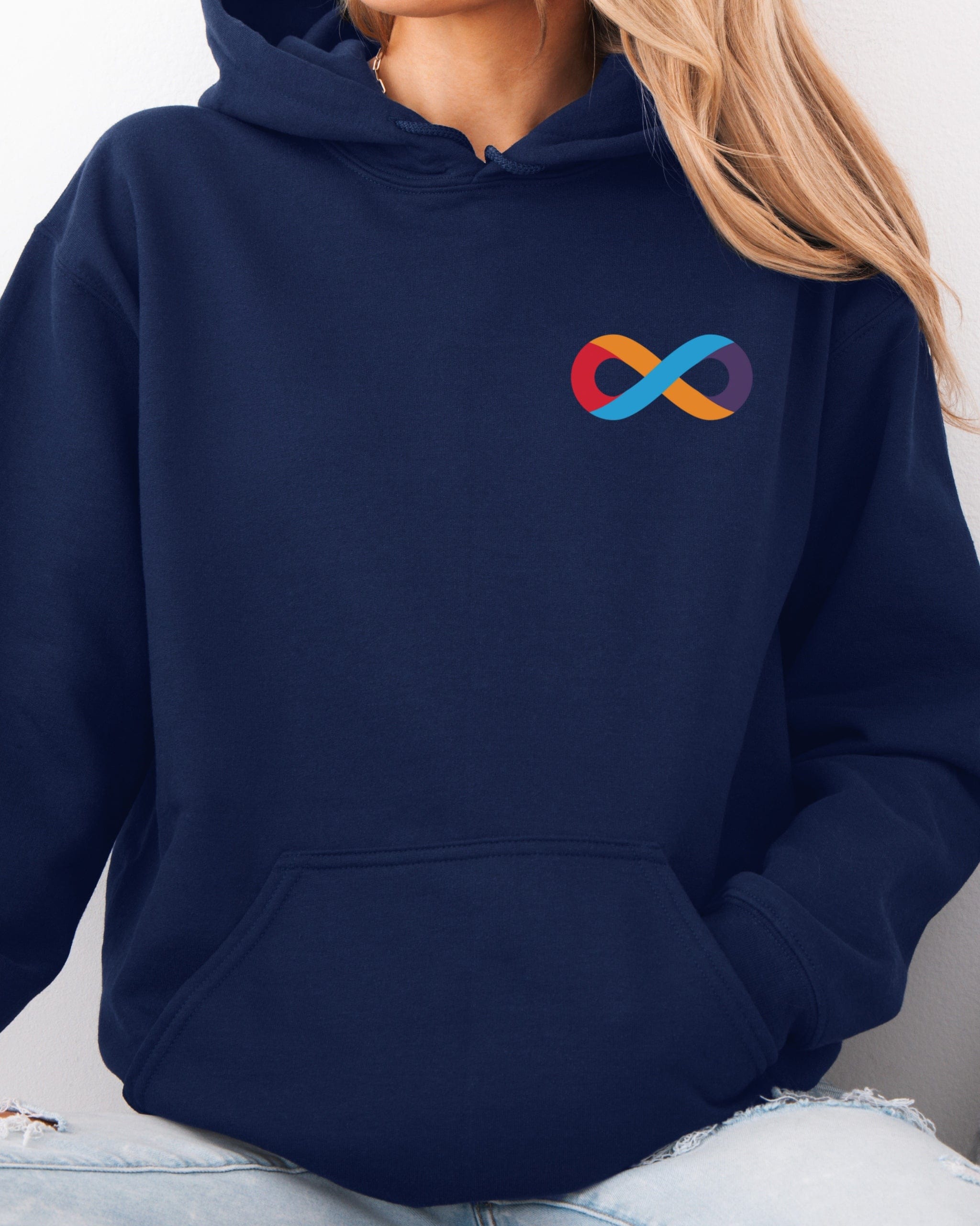 I Love Someone With Autism Hoodie-Neurodiversity, ADHD & Autism Awareness & Acceptance Hoodie by Daily Bloom