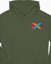I Love Someone With Autism Hoodie-Neurodiversity, ADHD & Autism Awareness & Acceptance Hoodie by Daily Bloom
