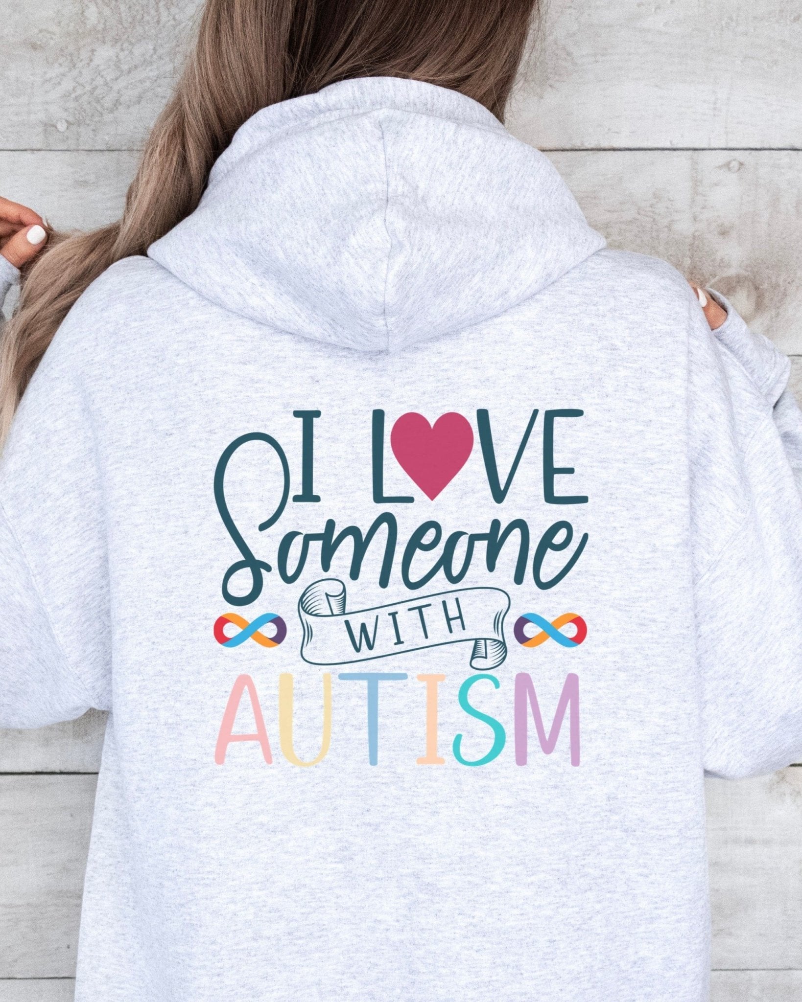Autism Hoodie - I Love Someone With Autism Hoodie - Daily Bloom