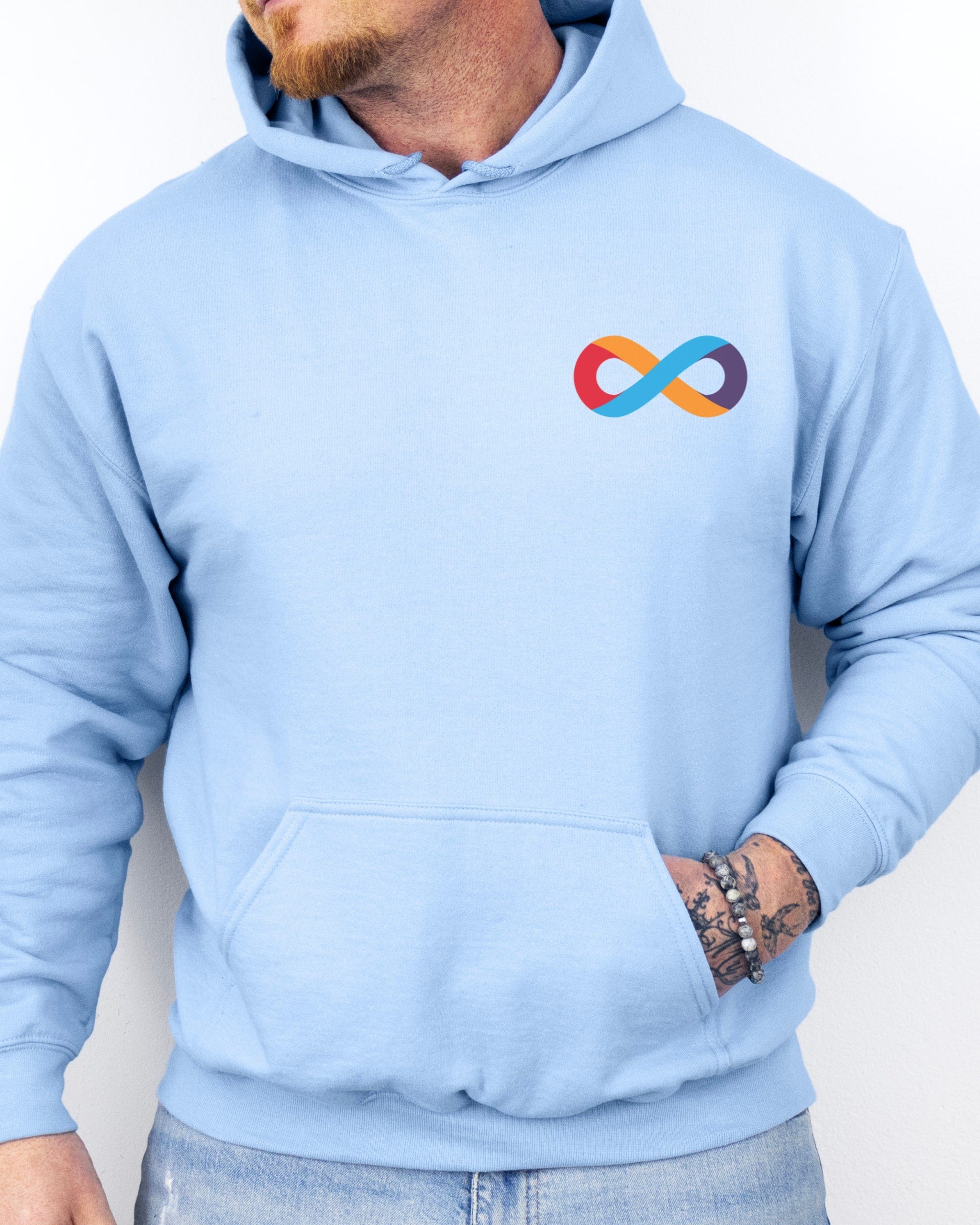 I Love Someone With Autism Hoodie-Neurodiversity, ADHD & Autism Awareness & Acceptance Hoodie by Daily Bloom