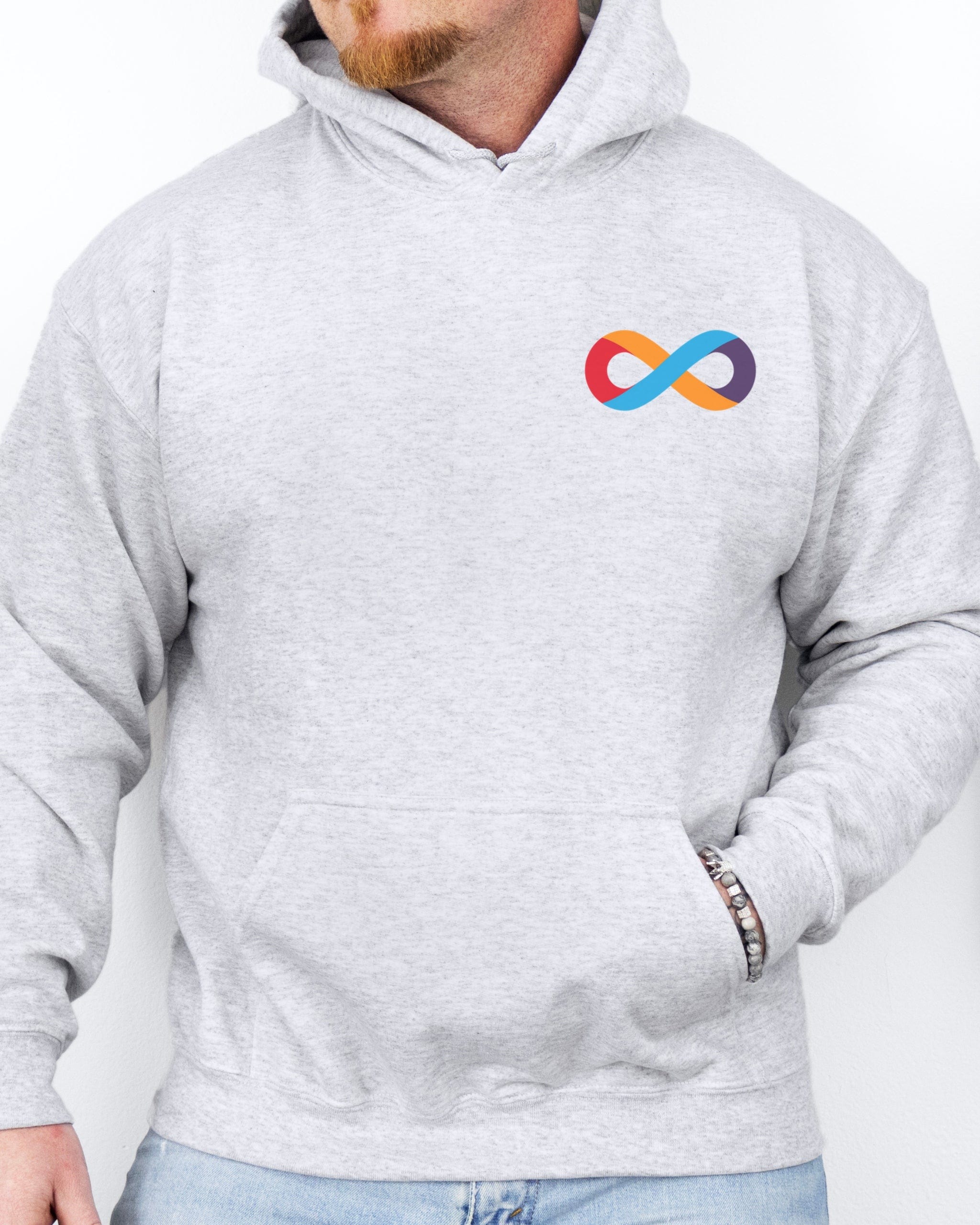 I Love Someone With Autism Hoodie-Neurodiversity, ADHD & Autism Awareness & Acceptance Hoodie by Daily Bloom