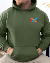 I Love Someone With Autism Hoodie-Neurodiversity, ADHD & Autism Awareness & Acceptance Hoodie by Daily Bloom