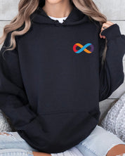I Love Someone With Autism Hoodie-Neurodiversity, ADHD & Autism Awareness & Acceptance Hoodie by Daily Bloom